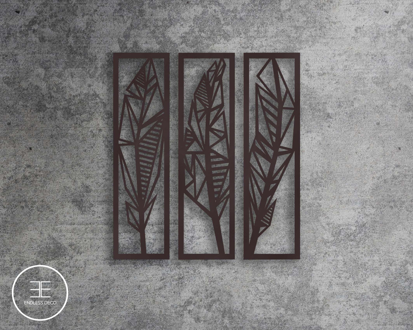 3 feather panel