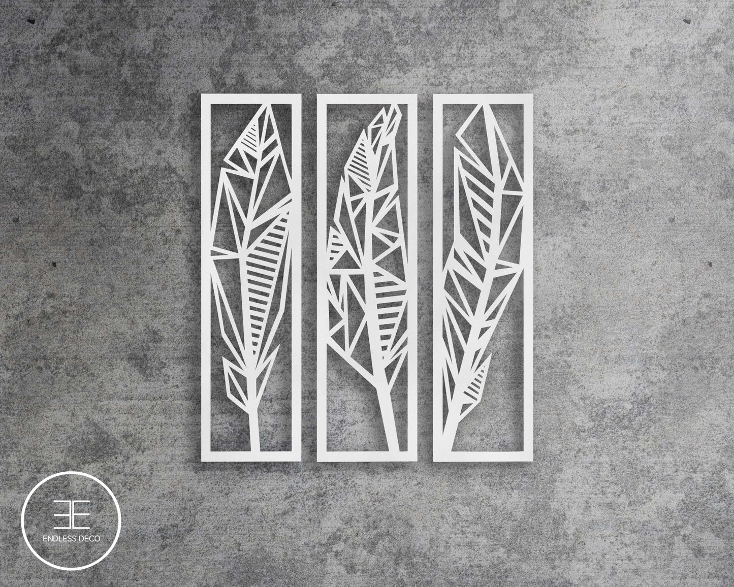 3 feather panel