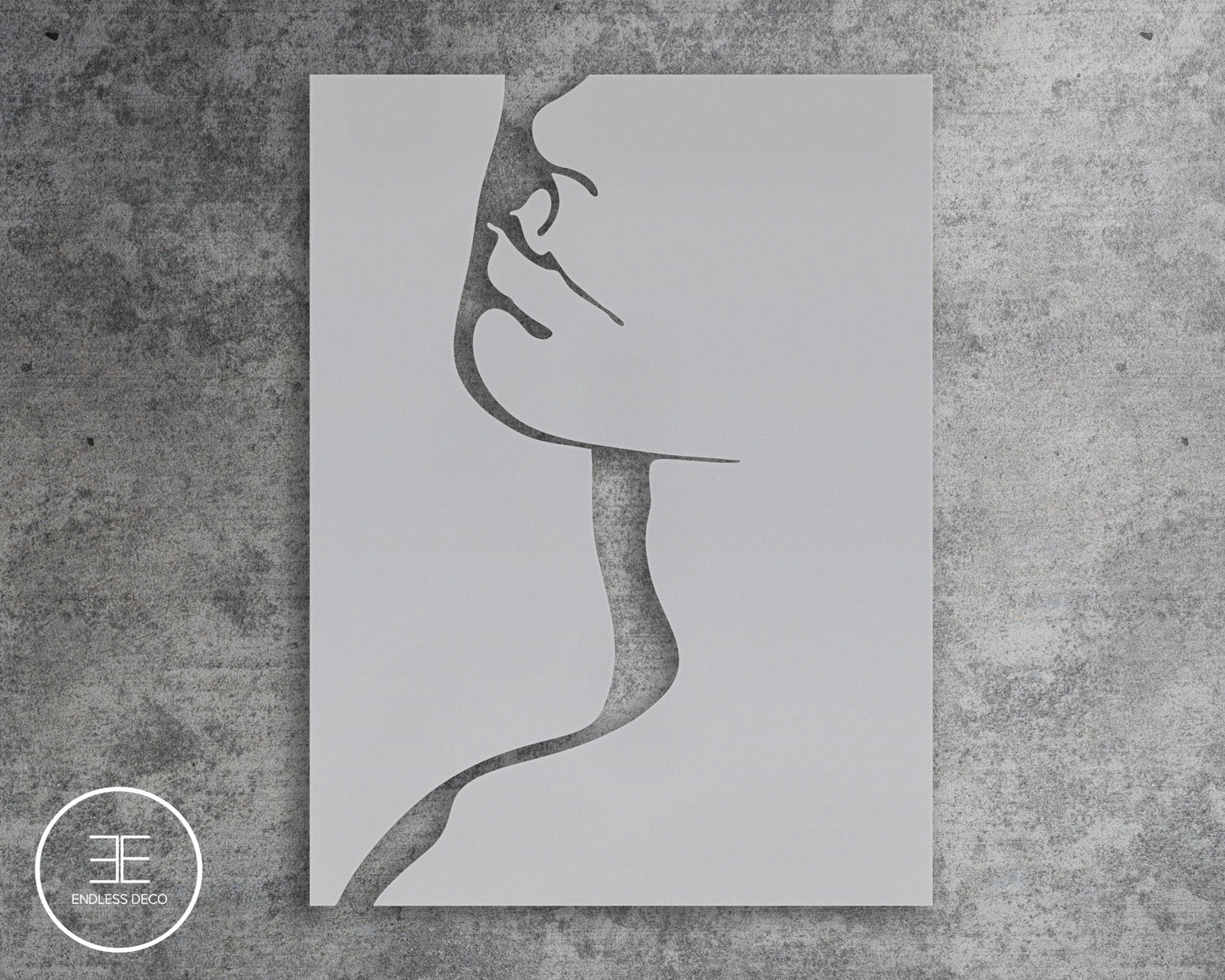 Female Face Mural