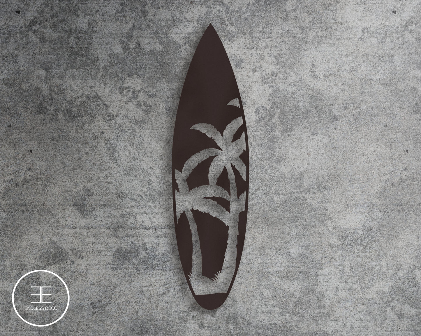 Palm Tree SurfBoard - Miami
