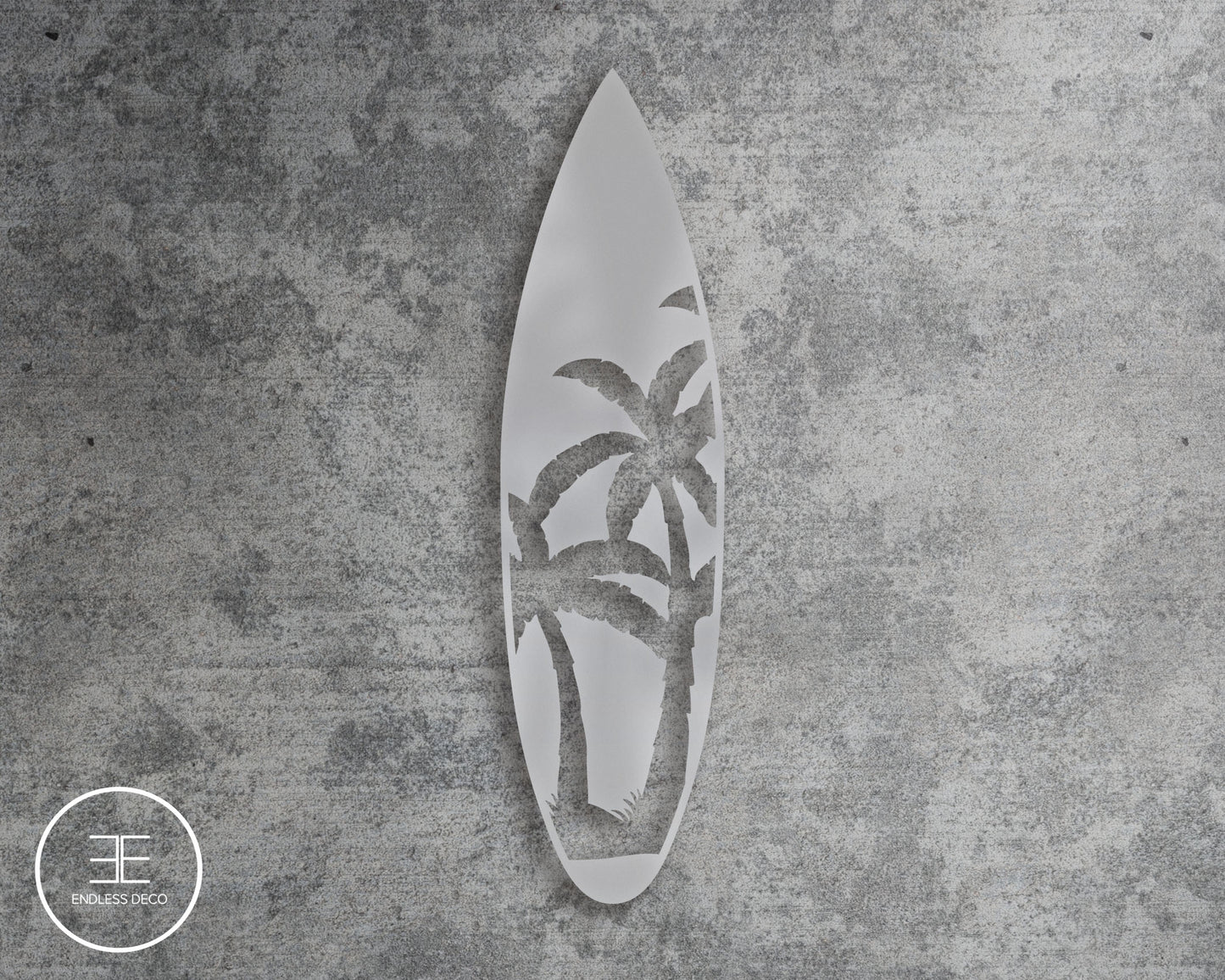 Palm Tree SurfBoard - Miami
