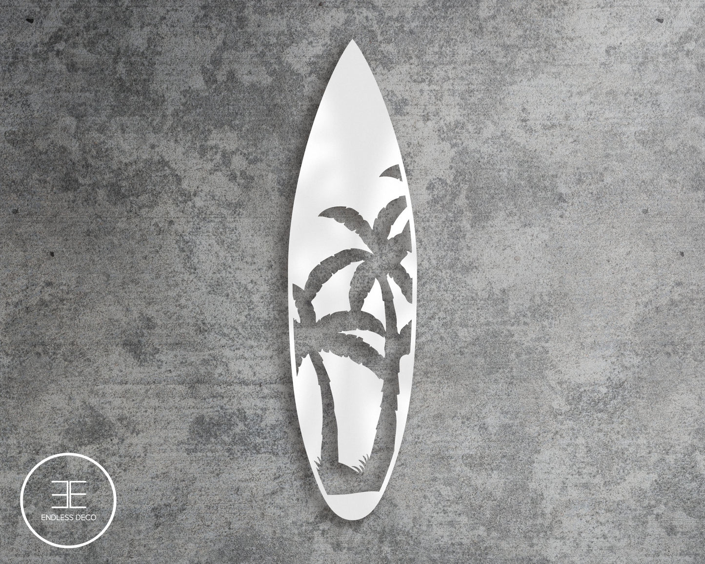 Palm Tree SurfBoard - Miami