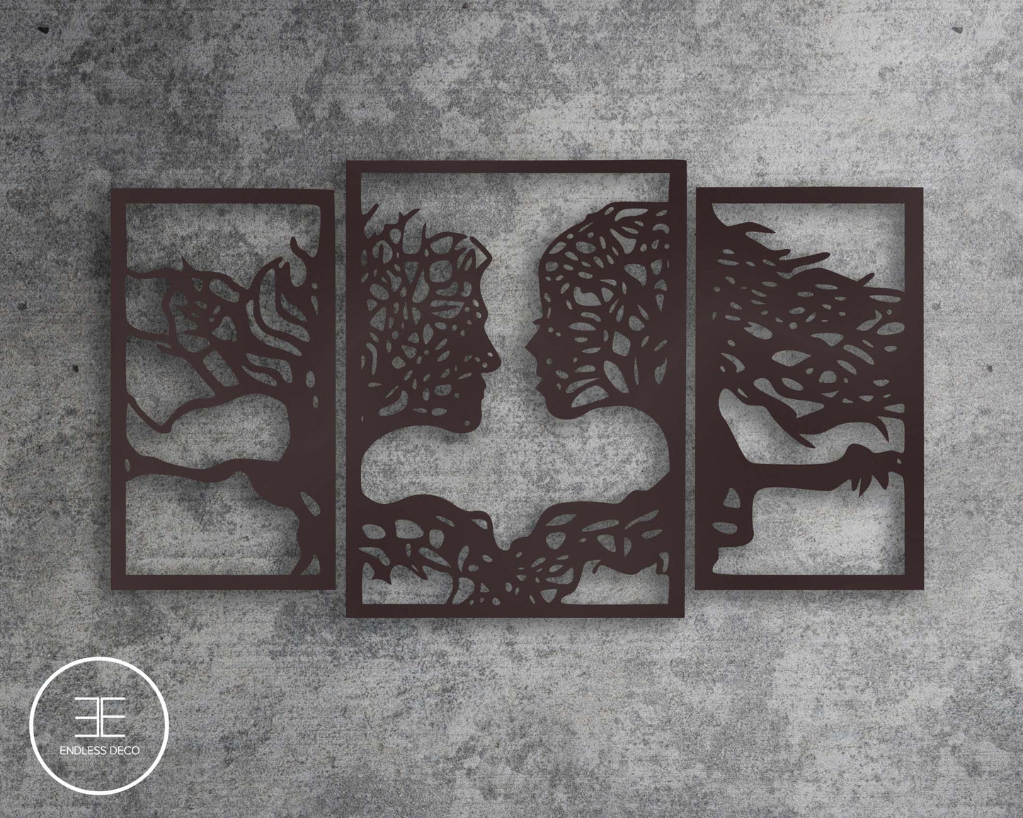 Deco Tree Faces Panels
