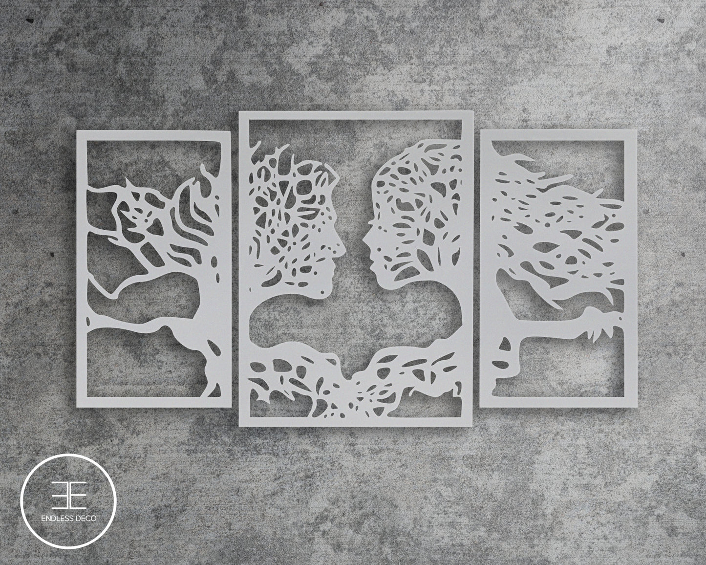Deco Tree Faces Panels