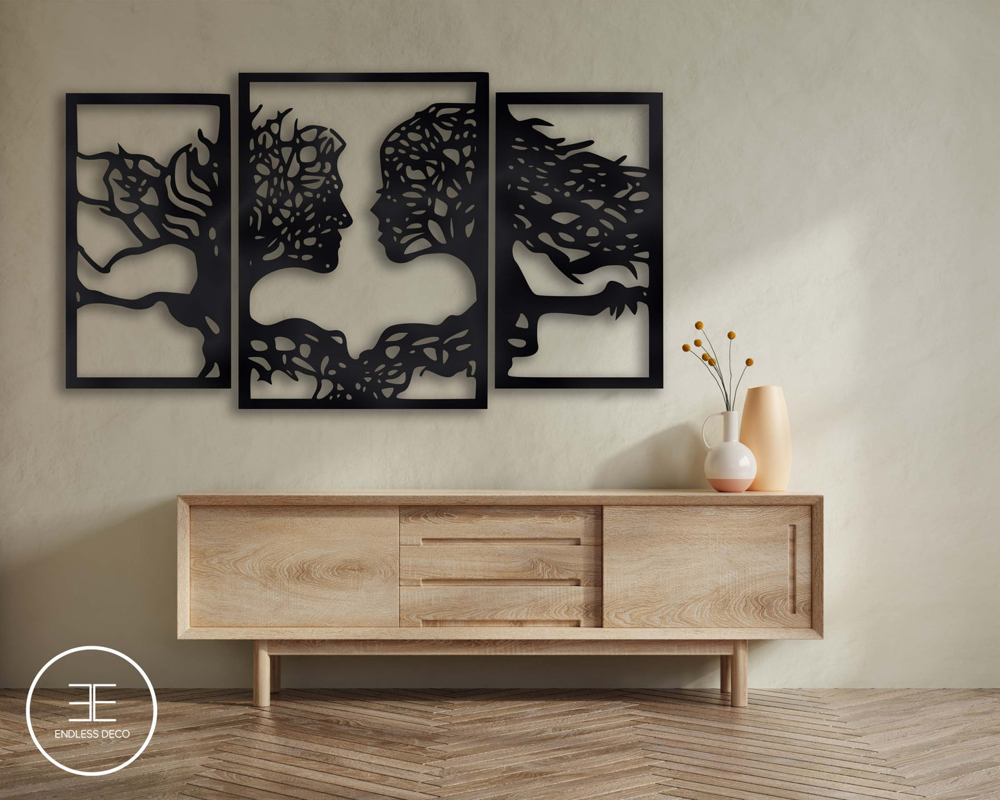 Deco Tree Faces Panels