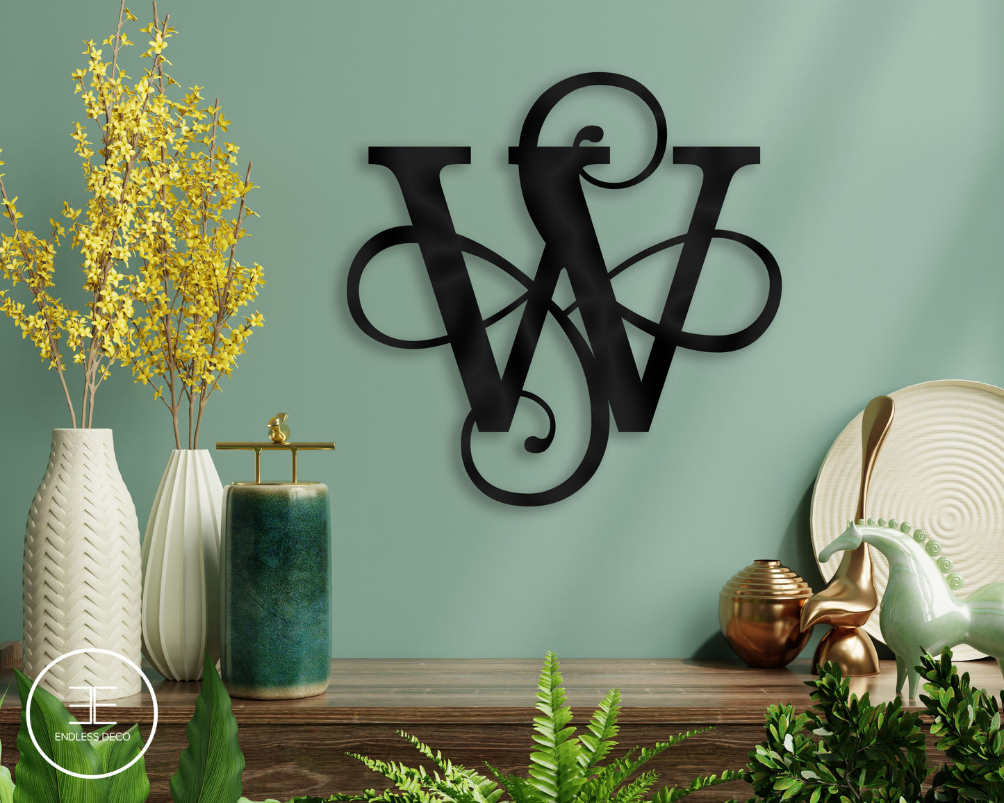 Roman Letter "W"