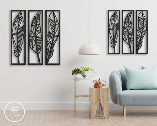 3 feather panel