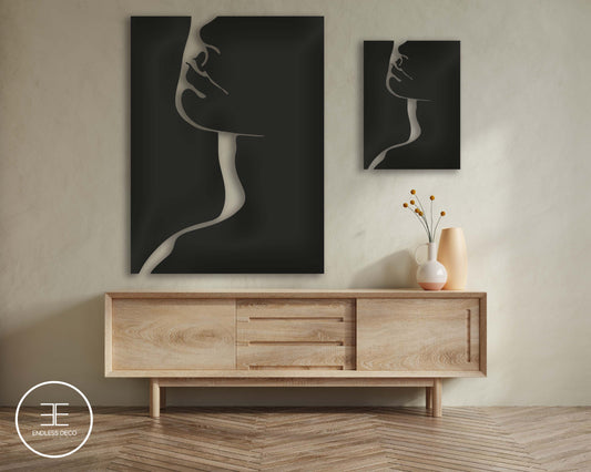 Female Face Mural